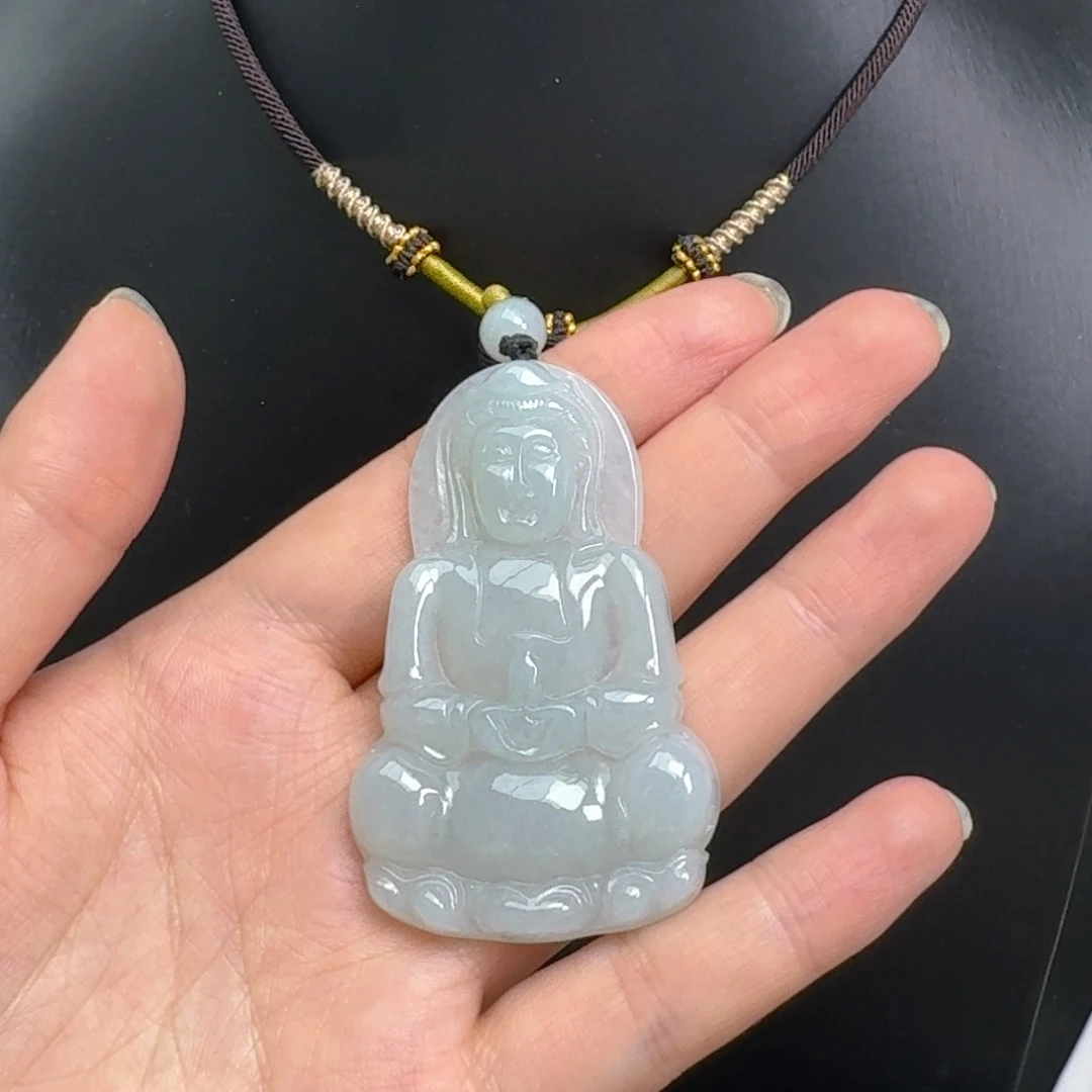 颈饰未镶嵌翡翠天然