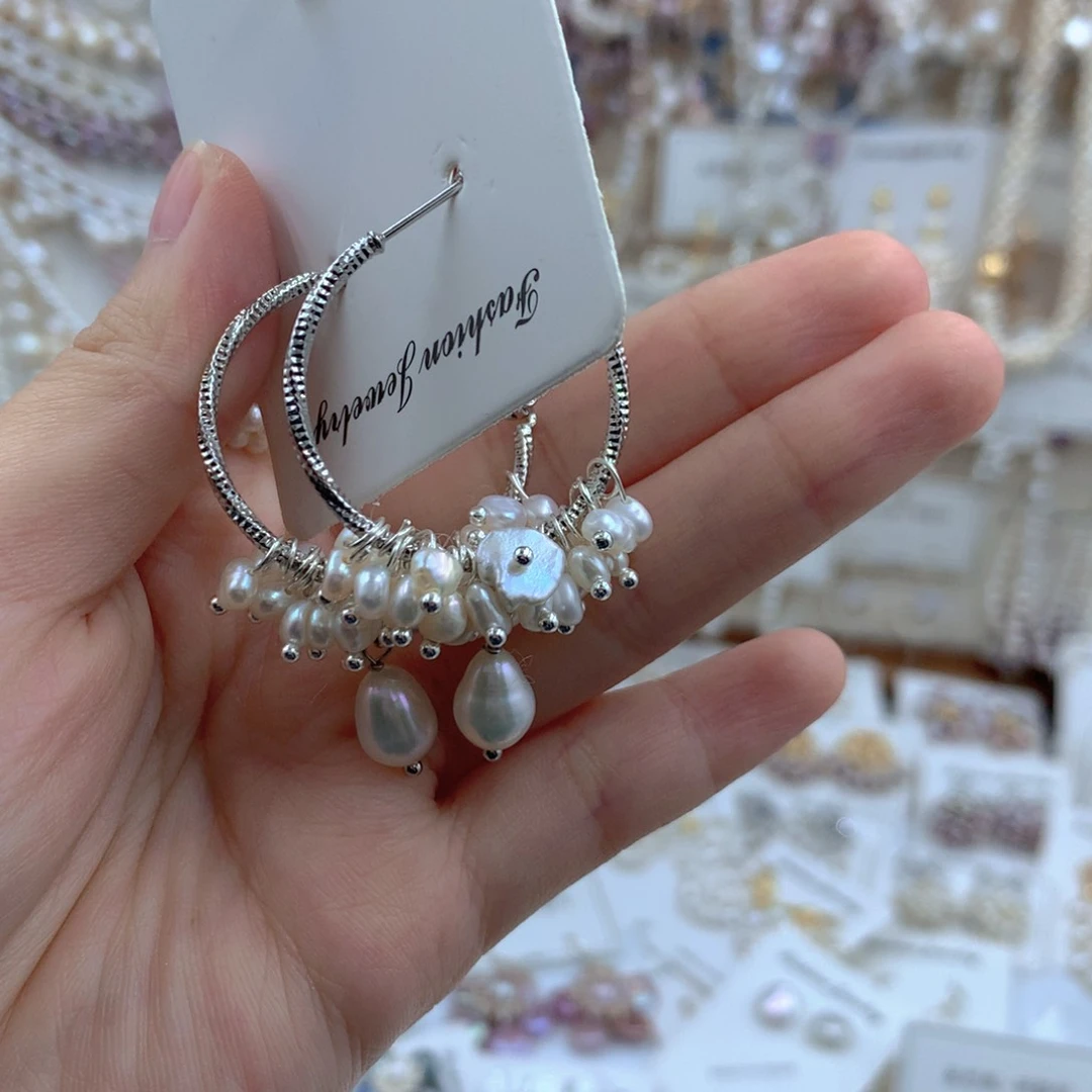 颈饰合金淡水珍珠