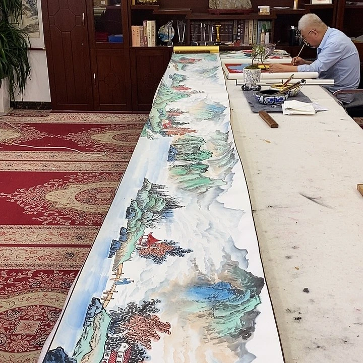 书法豆树隶精品国画