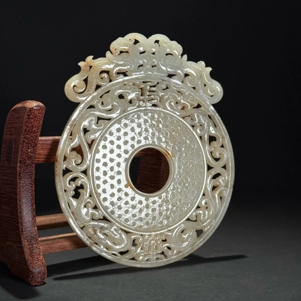 明长乐双凤大玉壁-HBG13259