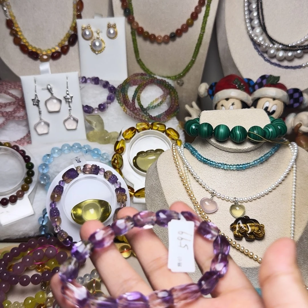 ****鱼未镶嵌手链水晶水晶