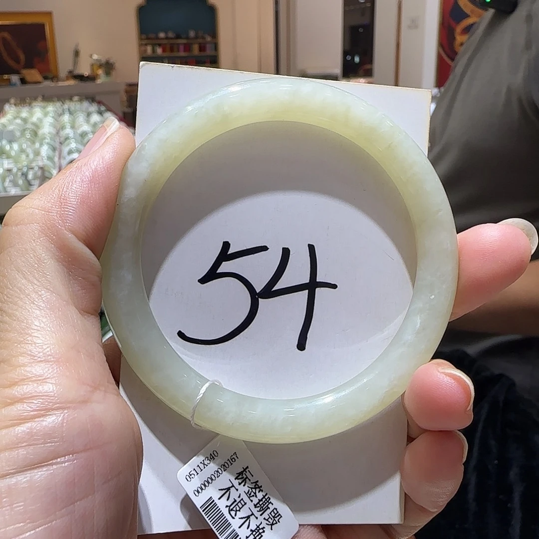 和田玉未镶嵌手镯567