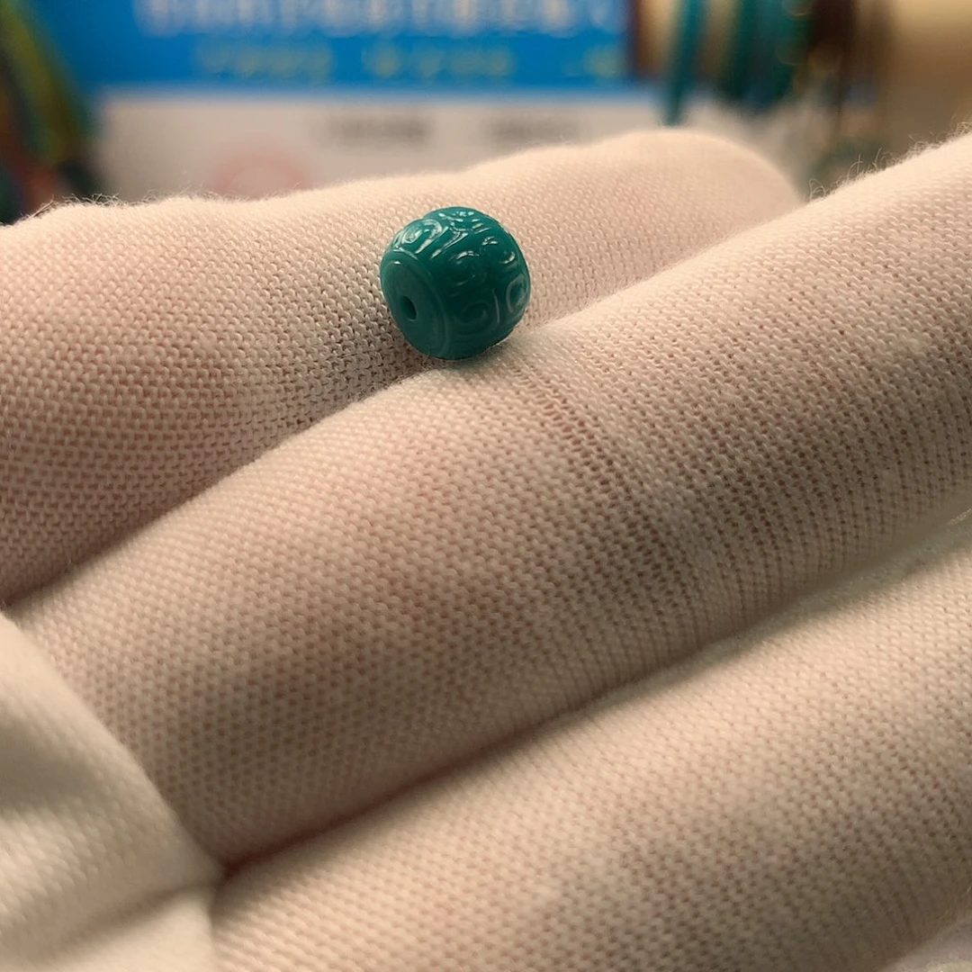 绿松石未镶嵌配饰微**燥