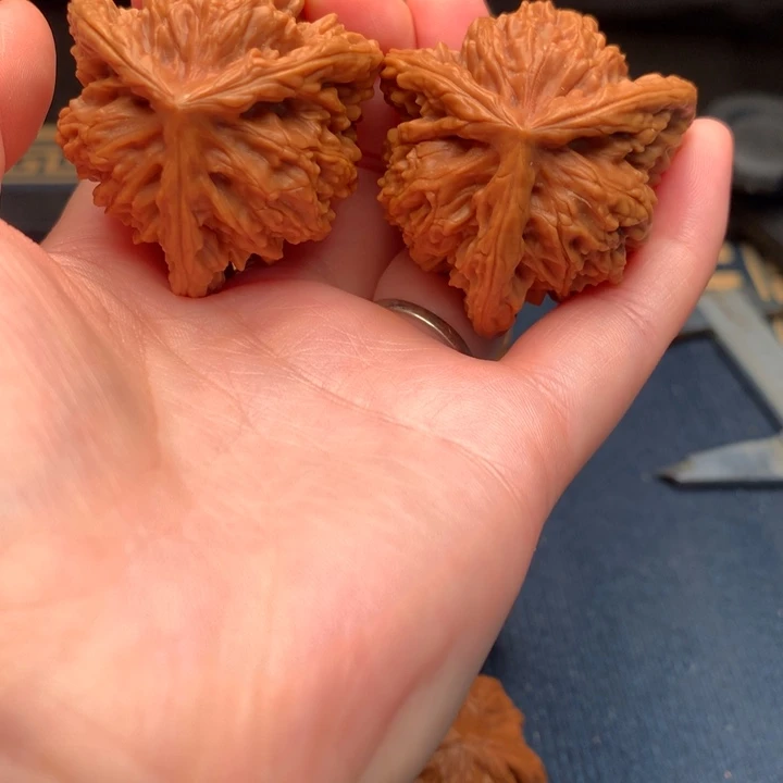 文玩核桃把件正奔三棱工艺41