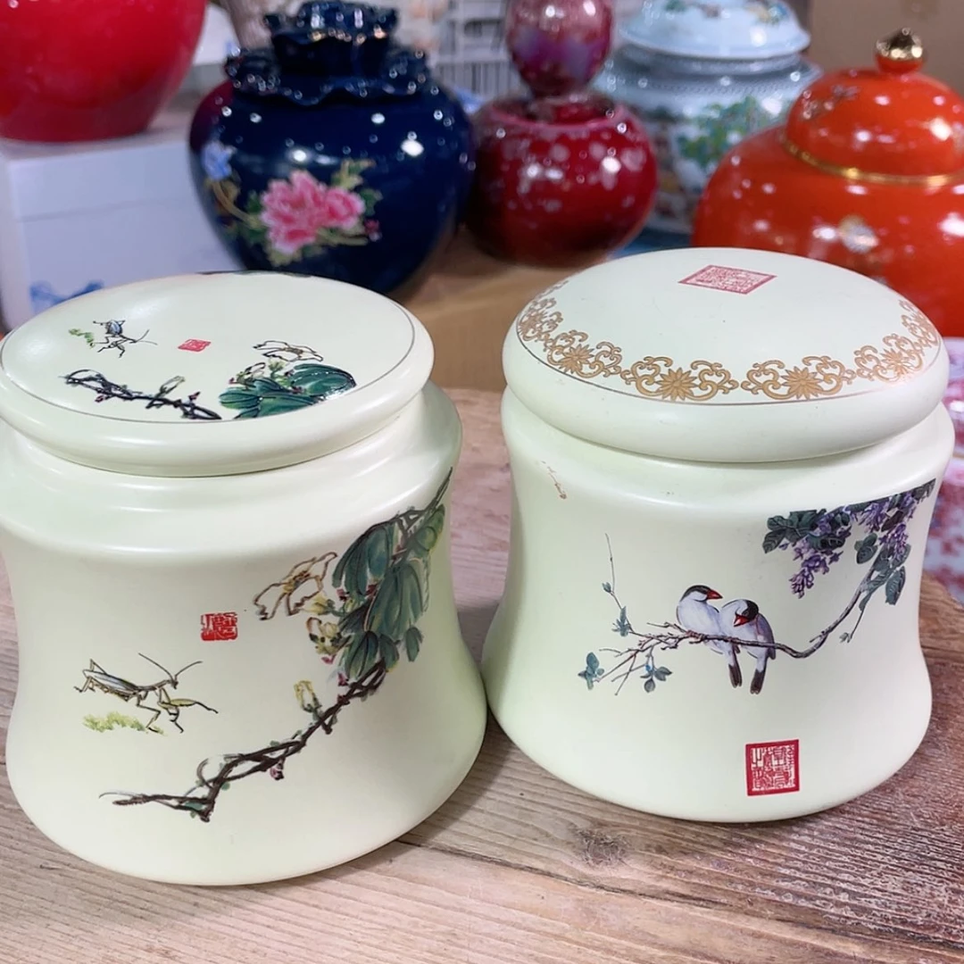 【闪购商品】罐陶瓷茶叶罐密封罐