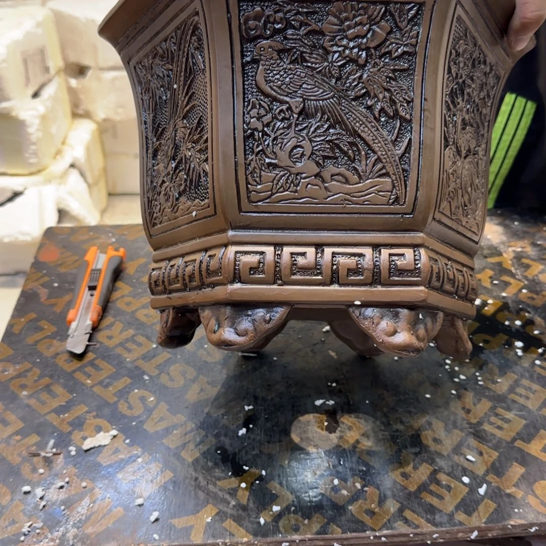 紫砂花盆口径26.22口径