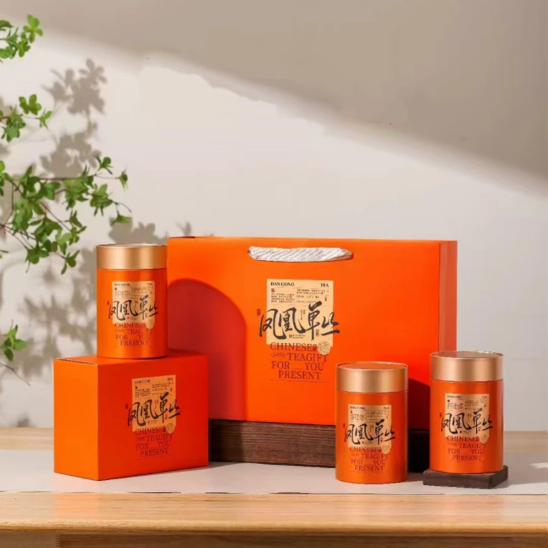 【通天香】高山凤凰单丛通天香清香单丛潮汕工夫茶礼罐一斤4罐装