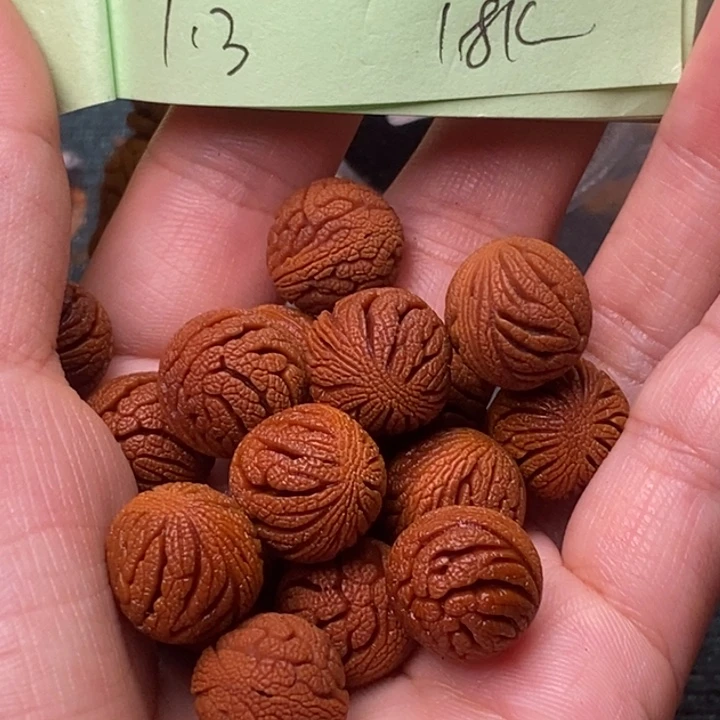 桃核吊坠秦岭龙纹桃核1