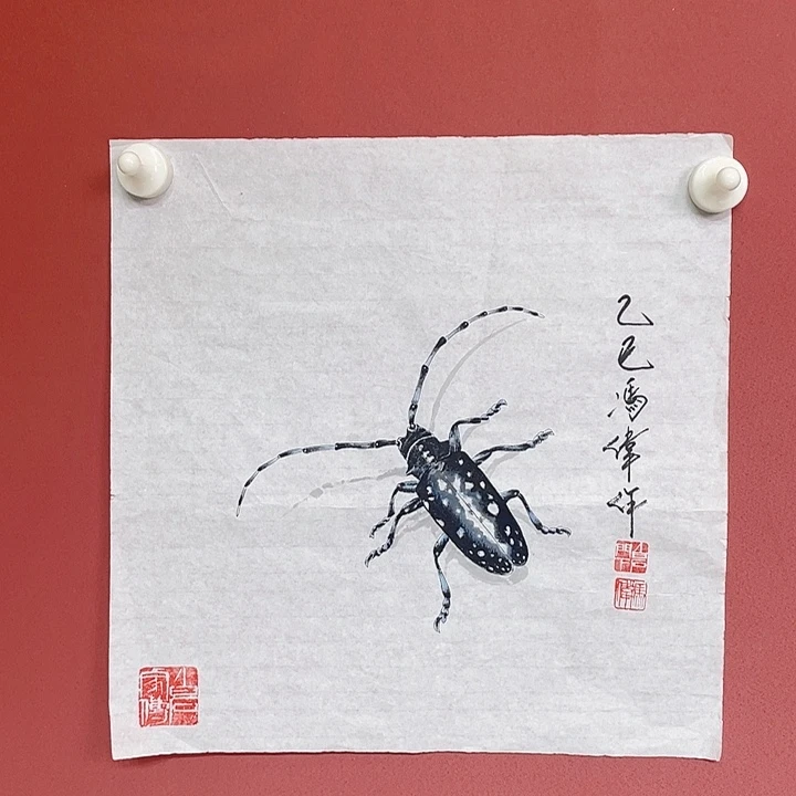 国画冯老师手绘作品