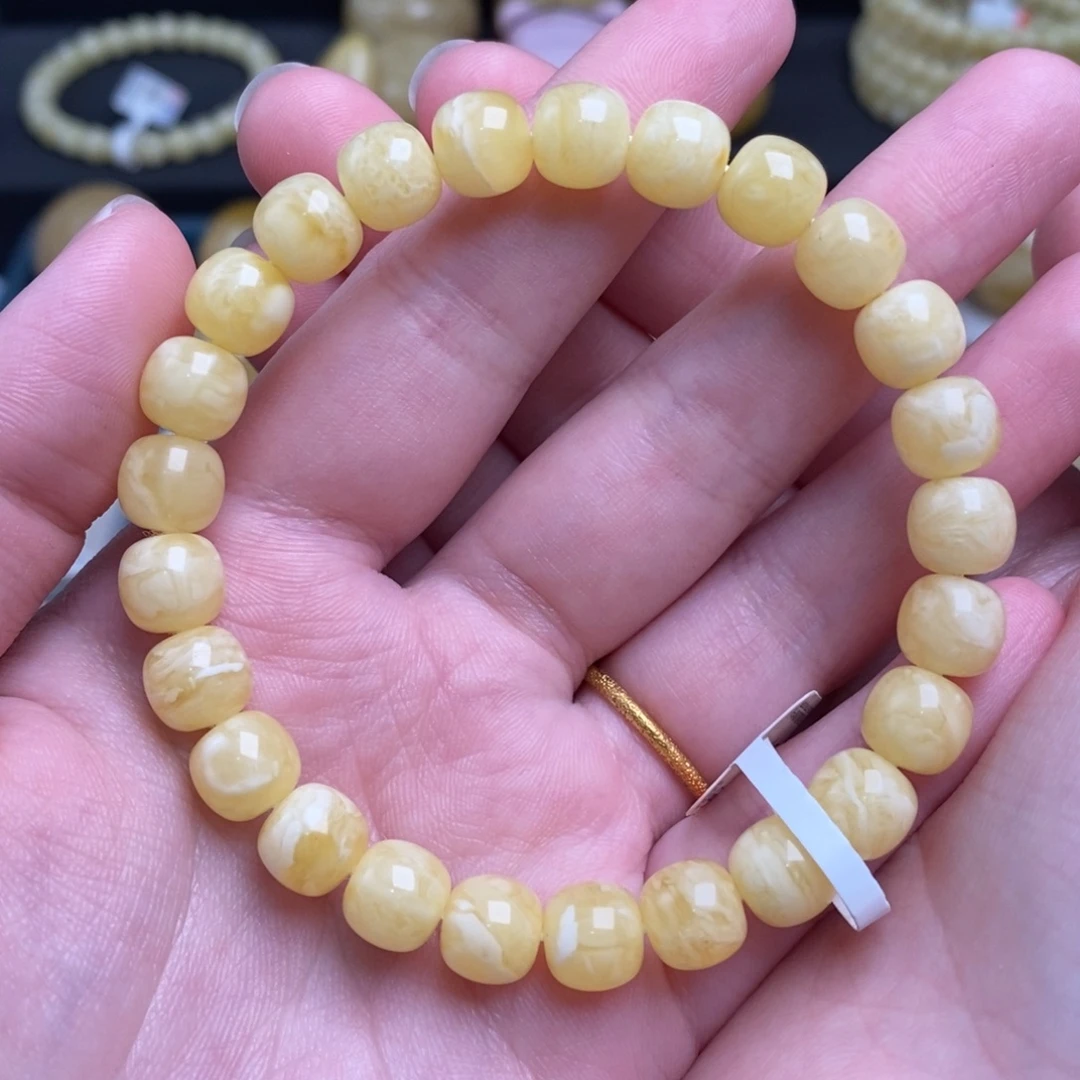 蜜蜡未镶嵌珠宝奇石8.6