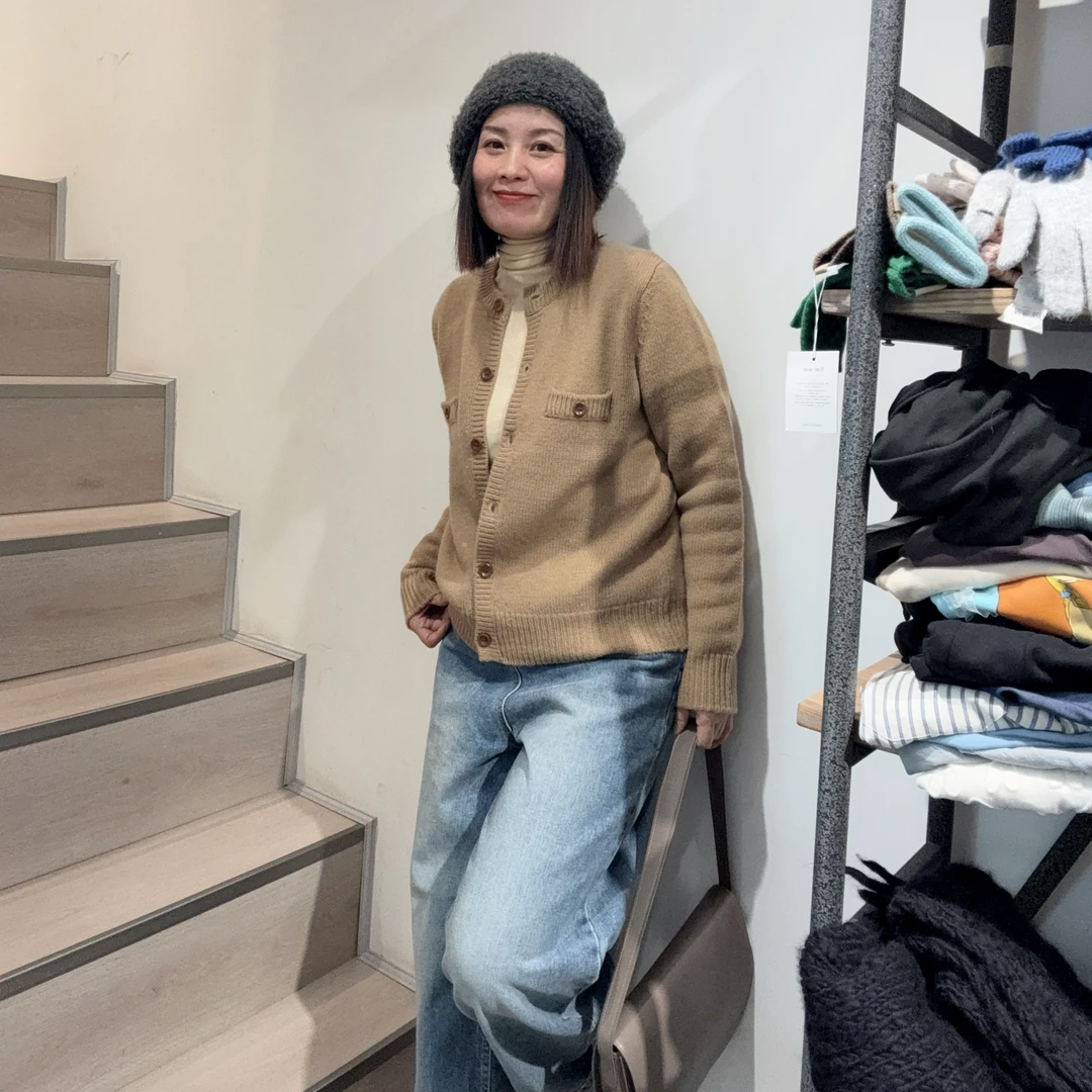 韩国正品羊毛开衫