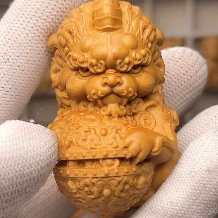 六公分貔貅手把件绳子六公分