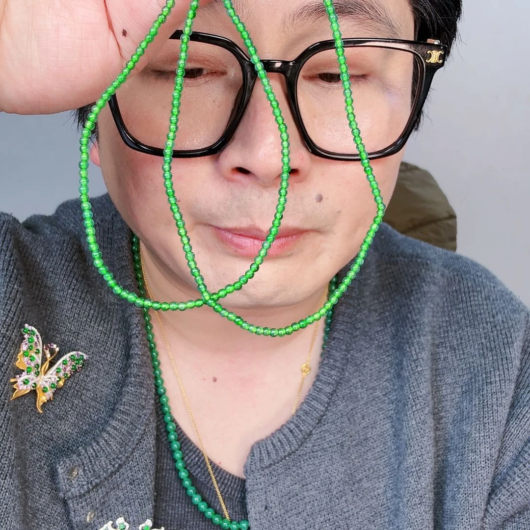 翡翠颈饰未镶嵌一个