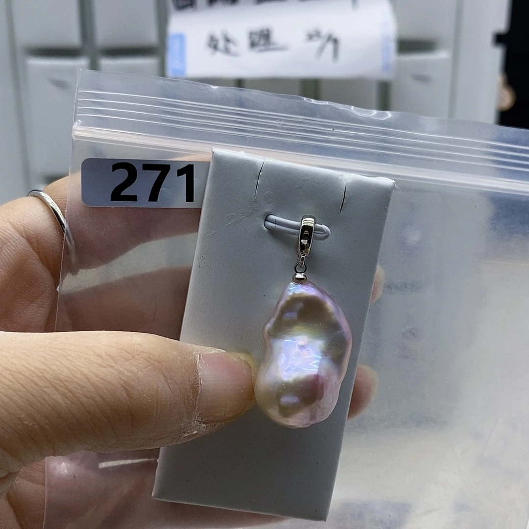 颈饰合金淡水珍珠