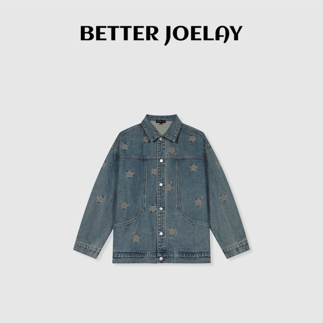 BETTER JOELAY -【小浪漫】高端牛仔外套韩版时尚百搭休闲JG9265