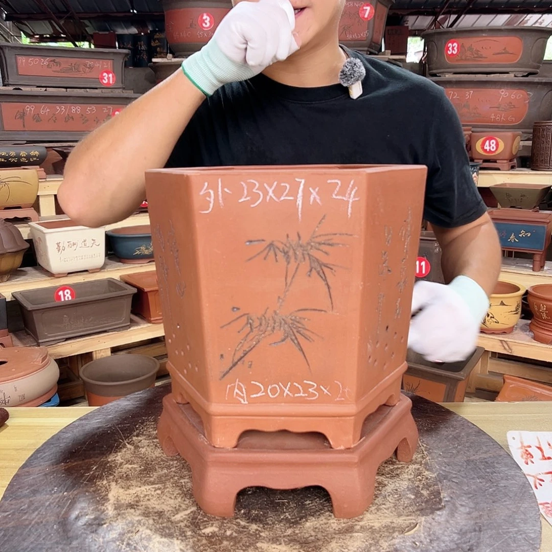 紫砂花盆工厂直发