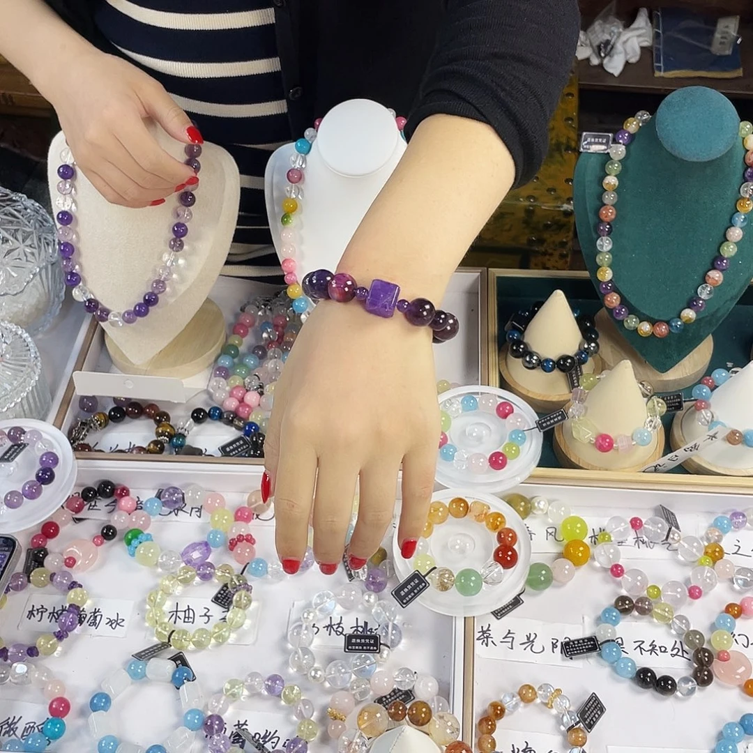 银S925镶嵌手链水晶