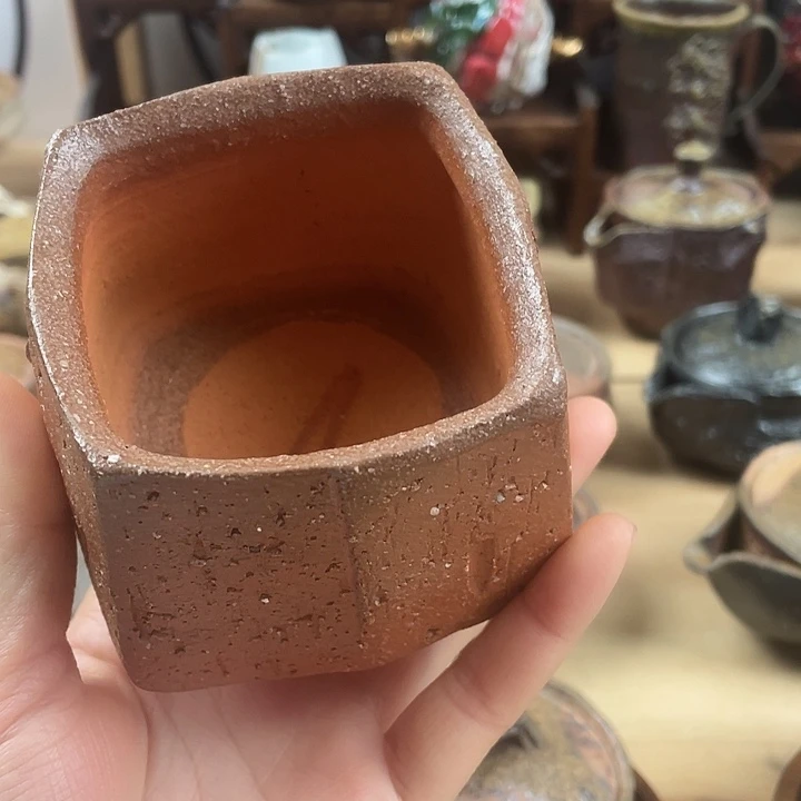 备前烧日进斗金杯