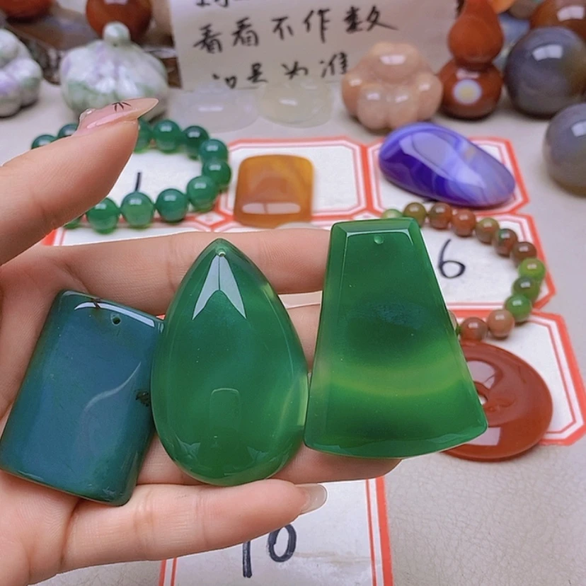【闪购商品】未镶嵌玛瑙/玉髓珠宝半成品萍**逢