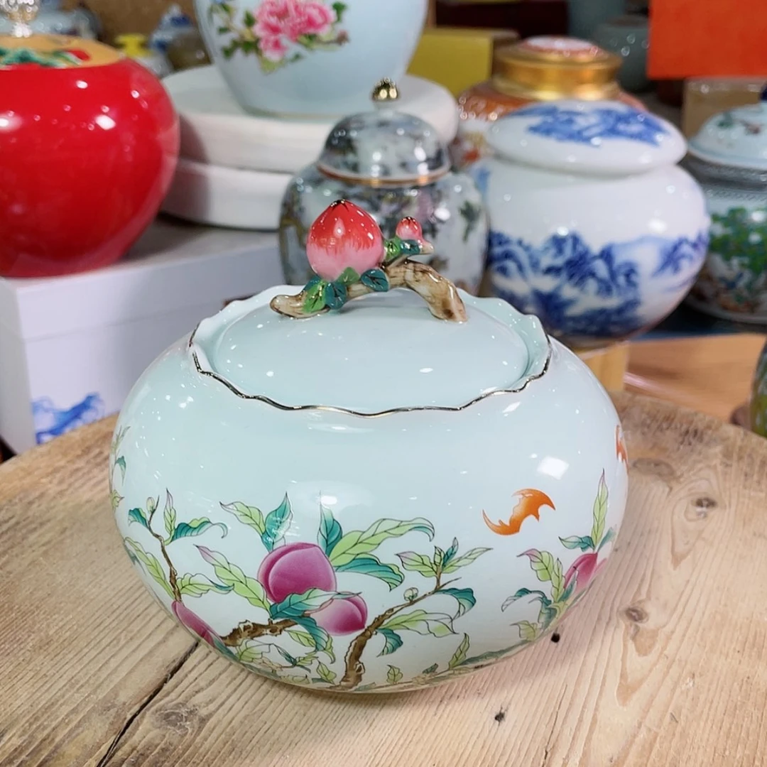 【闪购商品】罐陶瓷茶叶罐密封罐