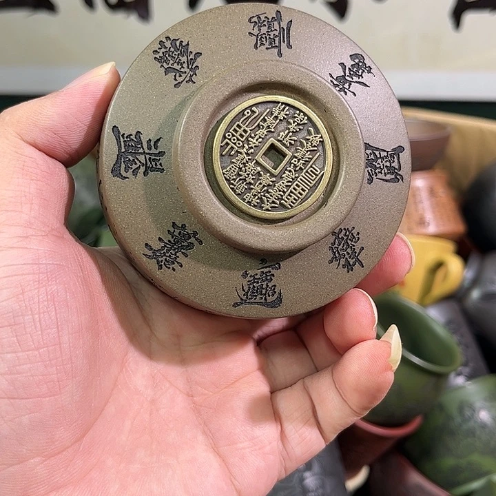 茶杯紫砂全手工紫砂主人杯
