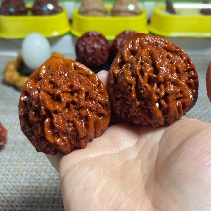 把件文玩核桃47官帽