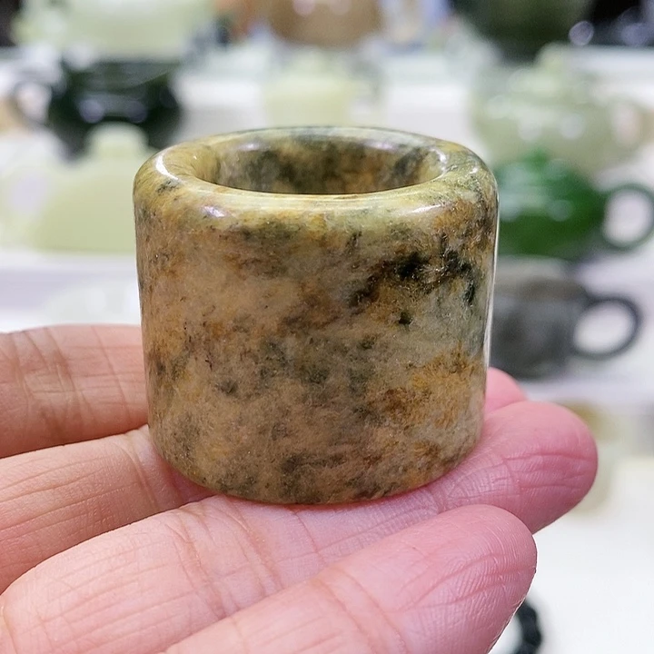 未镶嵌和田玉挂件扳指圈号22.8