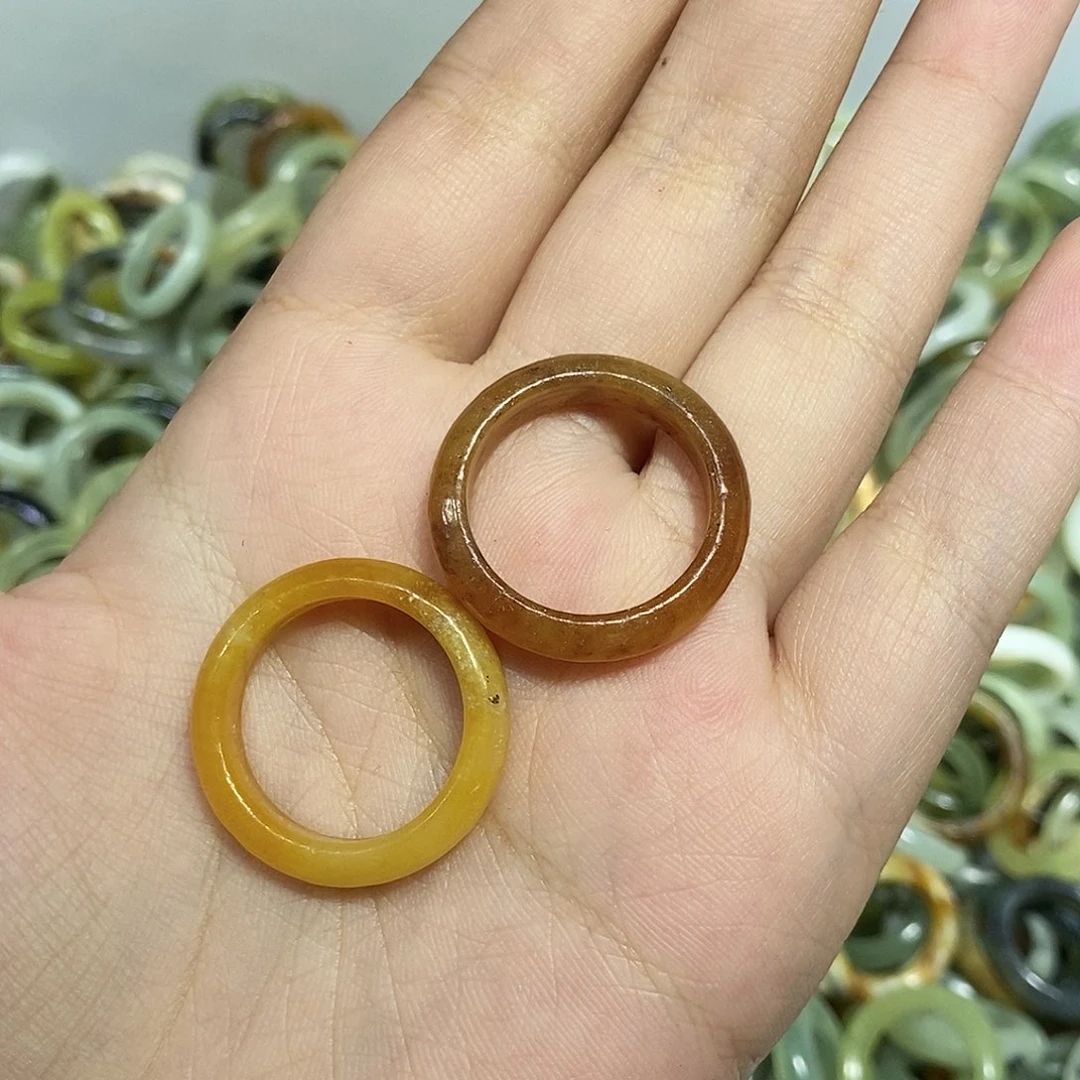 合金蛇纹石玉颈饰368