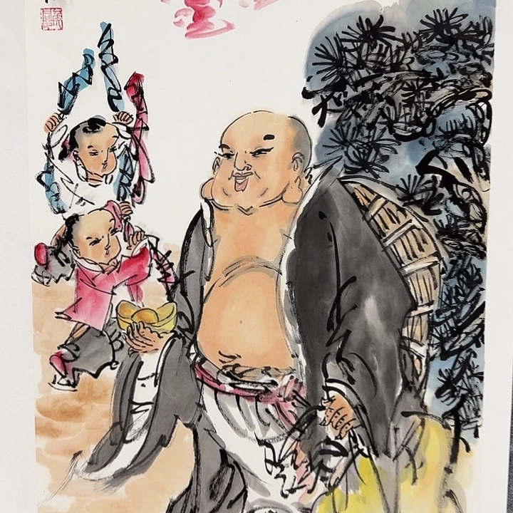 书法侯同印老师国画作品