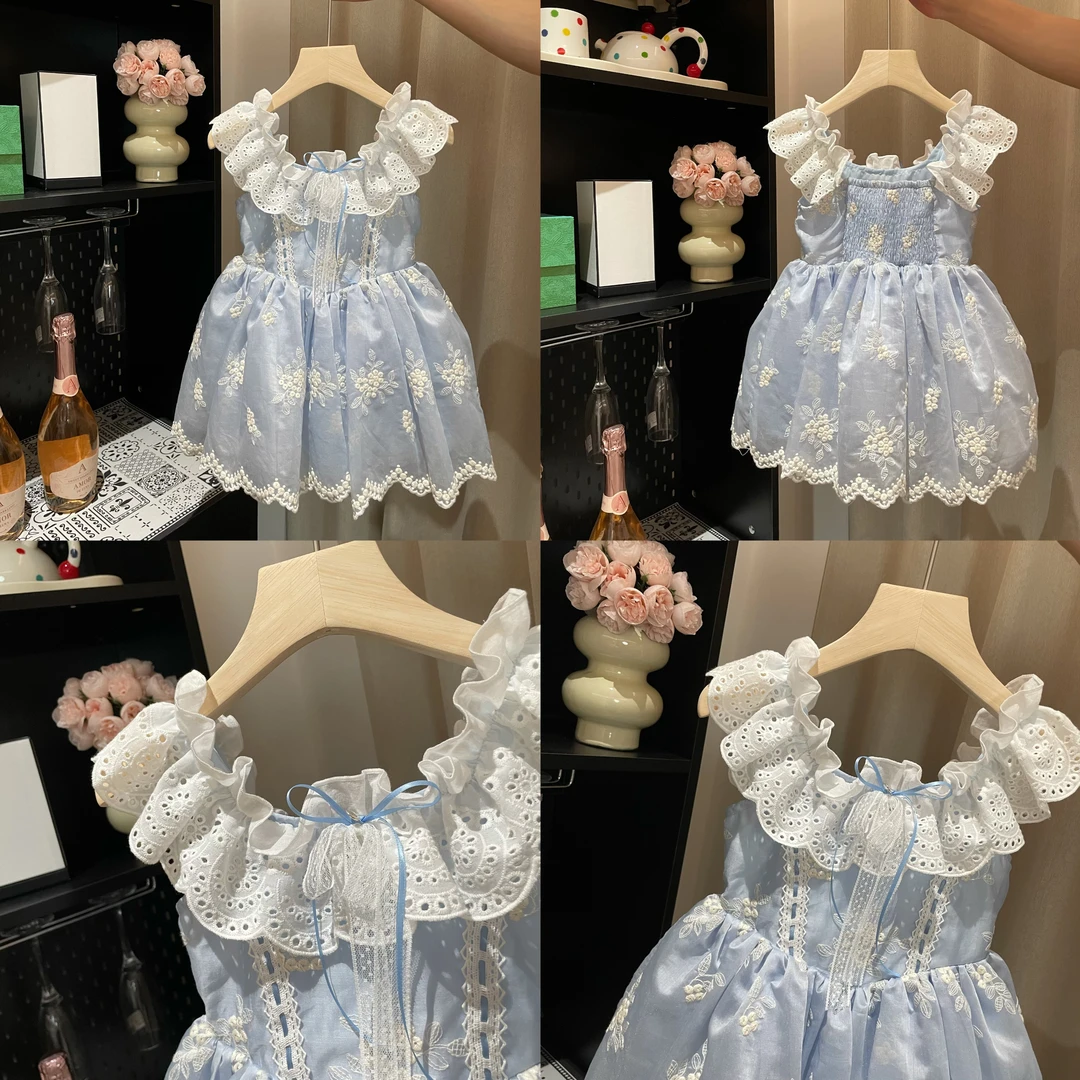 《2025夏款合集865-870》2025夏款童装女童连衣裙夏季仙女洋气时尚