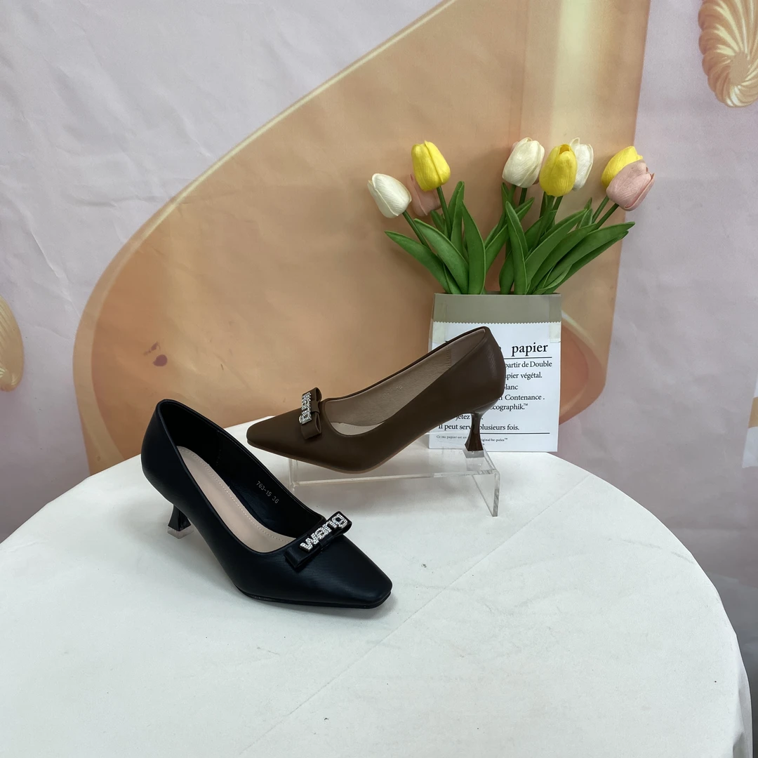 763-15时尚气质性感细跟新款单鞋F