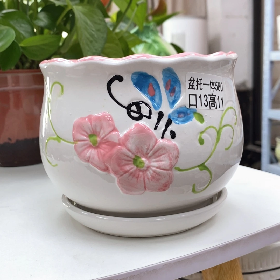 @陶瓷花盆@@5580