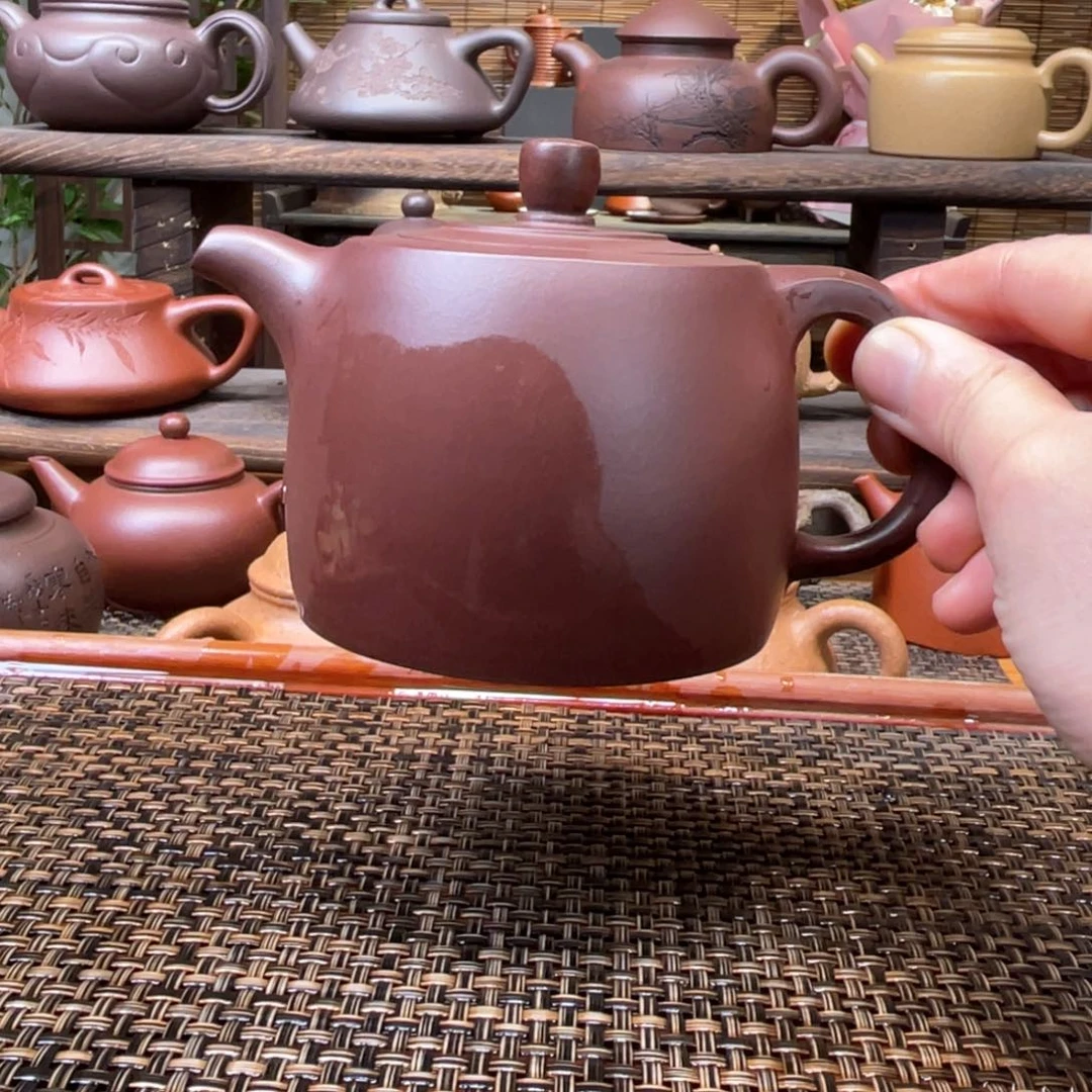 茶壶紫砂宜兴原矿紫砂手工制270