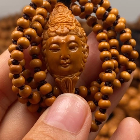 猴头核桃吊坠猴头虫科