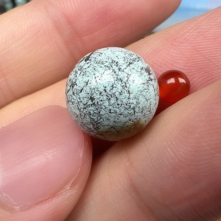 南红玛瑙未镶嵌配饰卡11.9