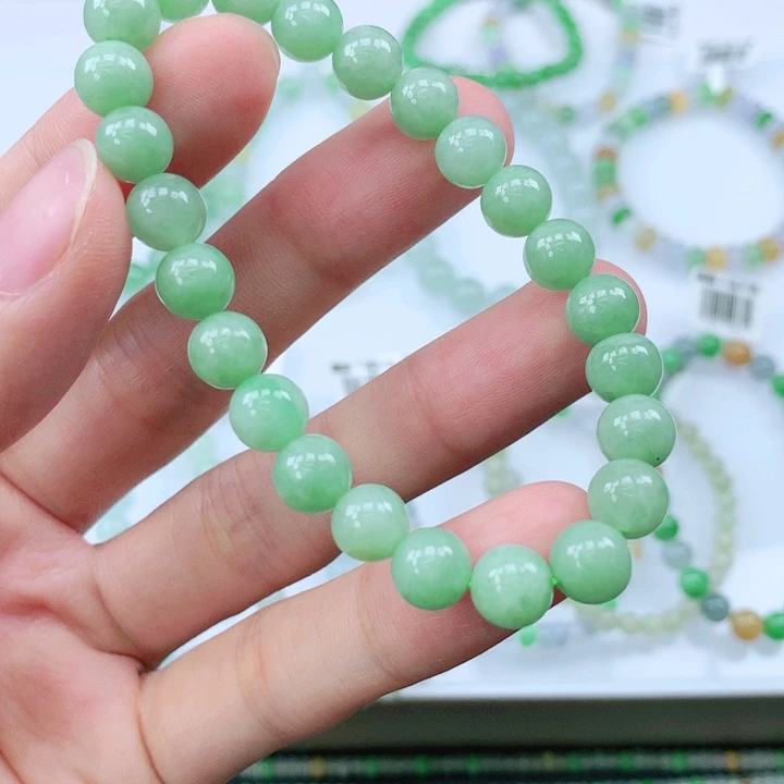 未镶嵌手链翡翠翡翠