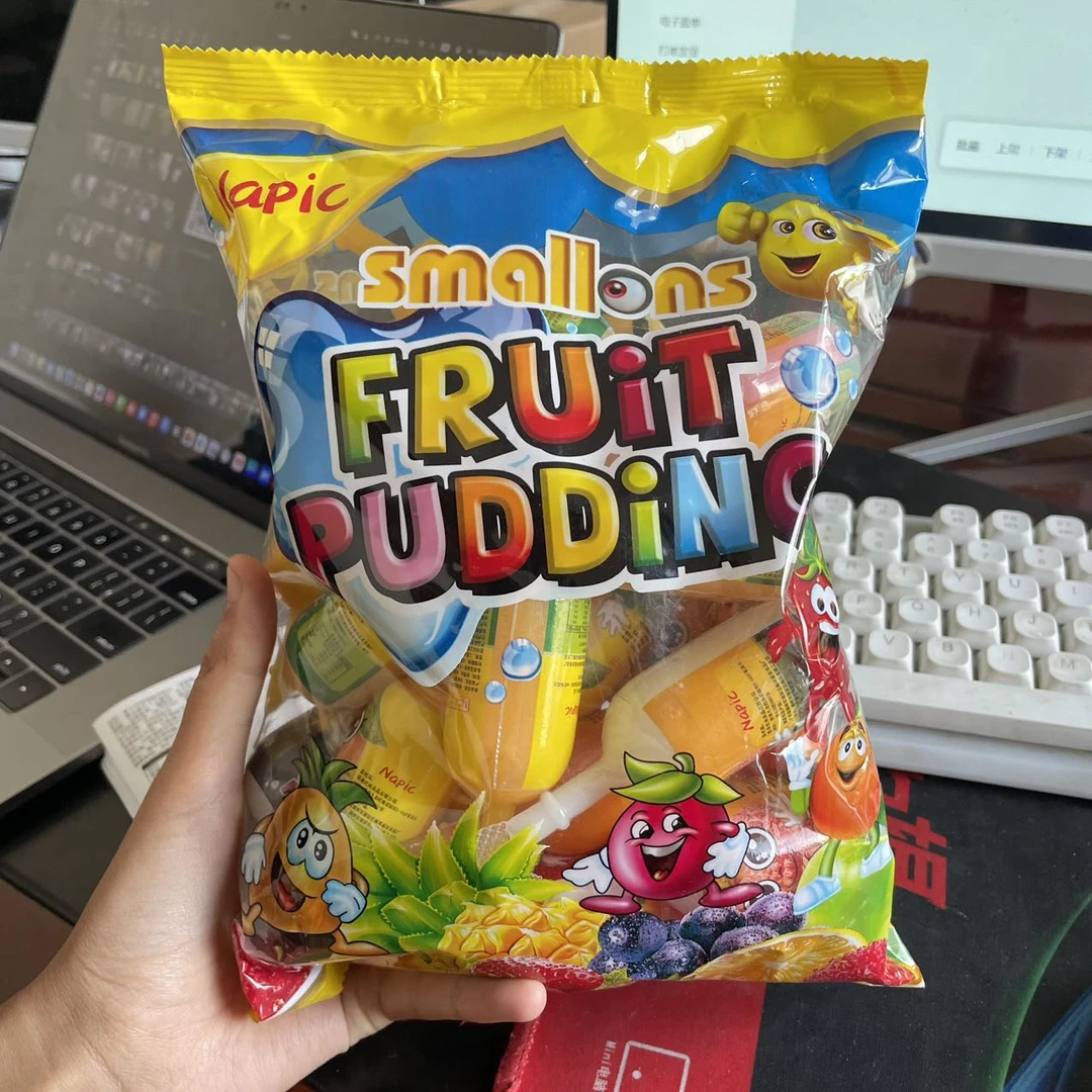 水果味吸吸果冻布丁老人休闲零食风味