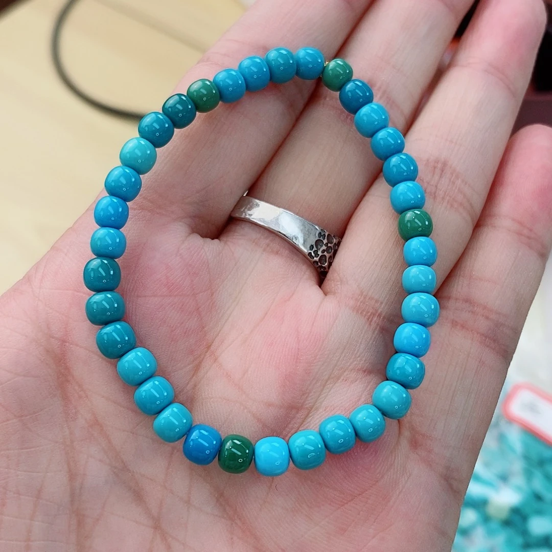 未镶嵌绿松石珠宝奇石