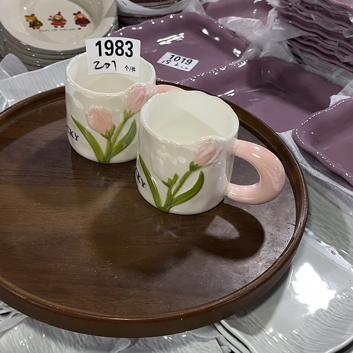 瓷微瑕外贸餐具1983