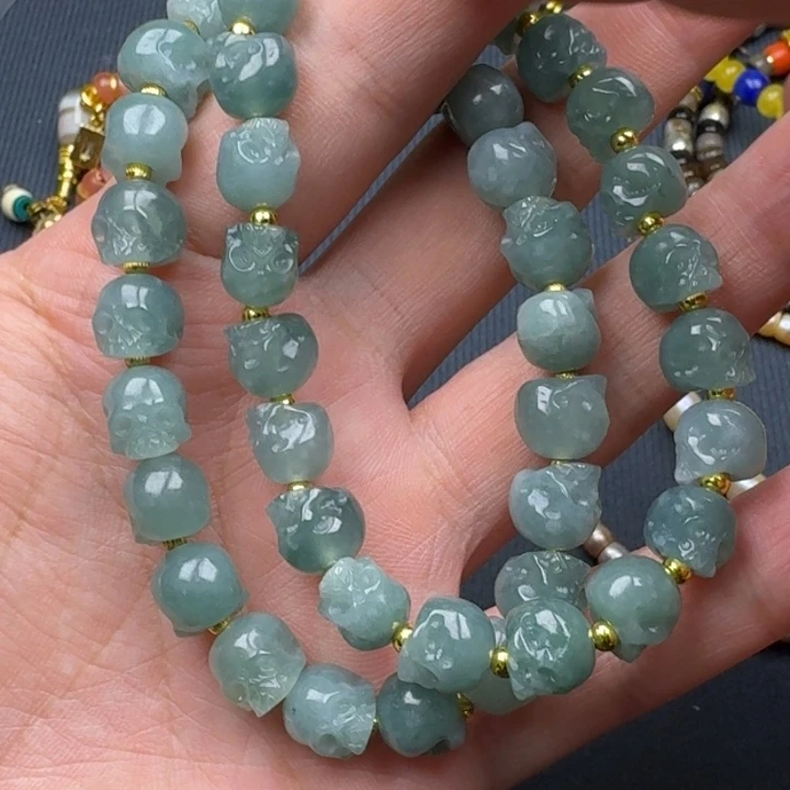 镀金蓝水手串一条随机发