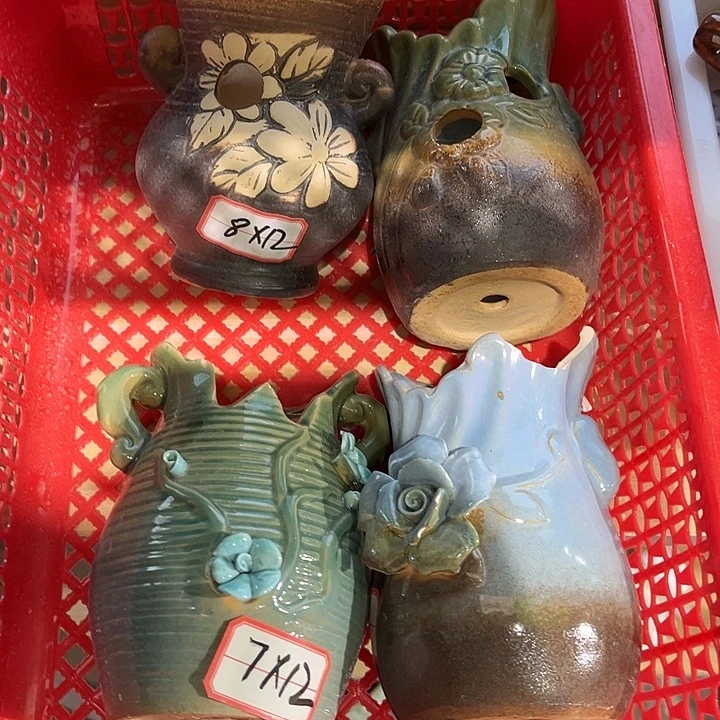 瑕疵粗陶花盆瑕疵