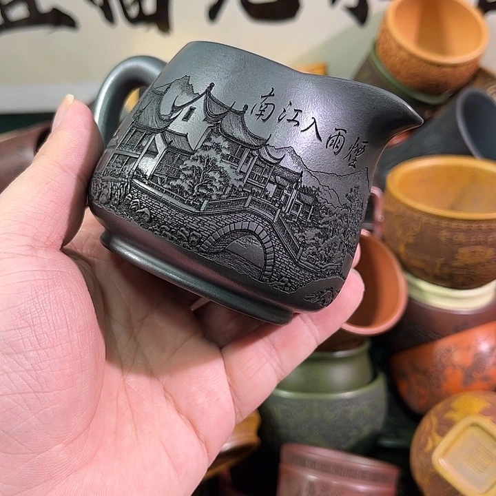 茶杯紫砂全手工紫砂主人杯
