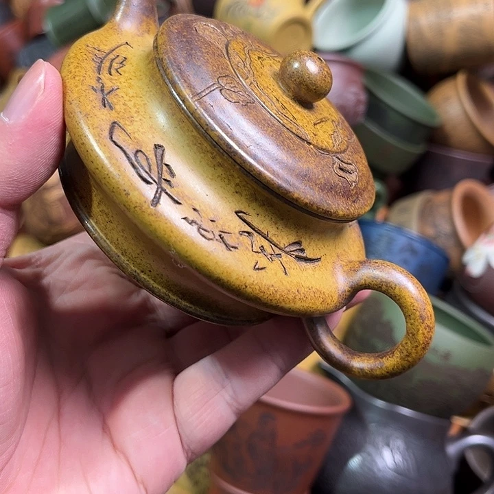 紫砂茶杯全手工紫砂主人杯