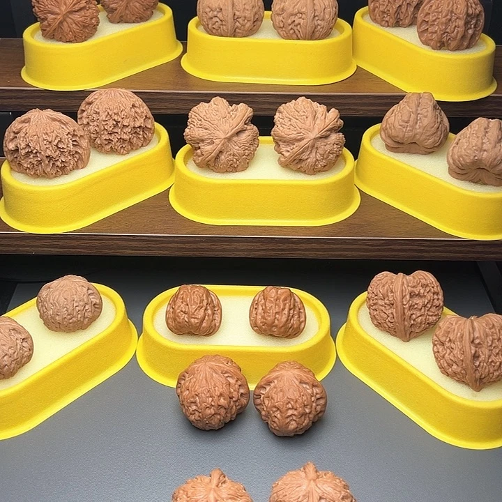 文玩核桃吊坠兔*呀原装磨盘文玩核桃