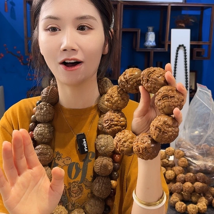 维腊木（绿檀）其他5.0貔貅单圈八方招财