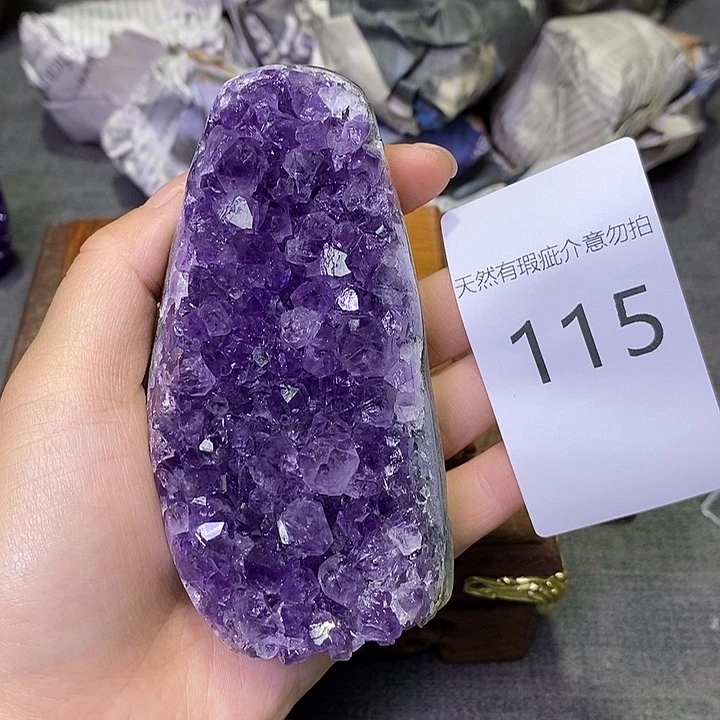 未镶嵌珠宝半成品紫晶