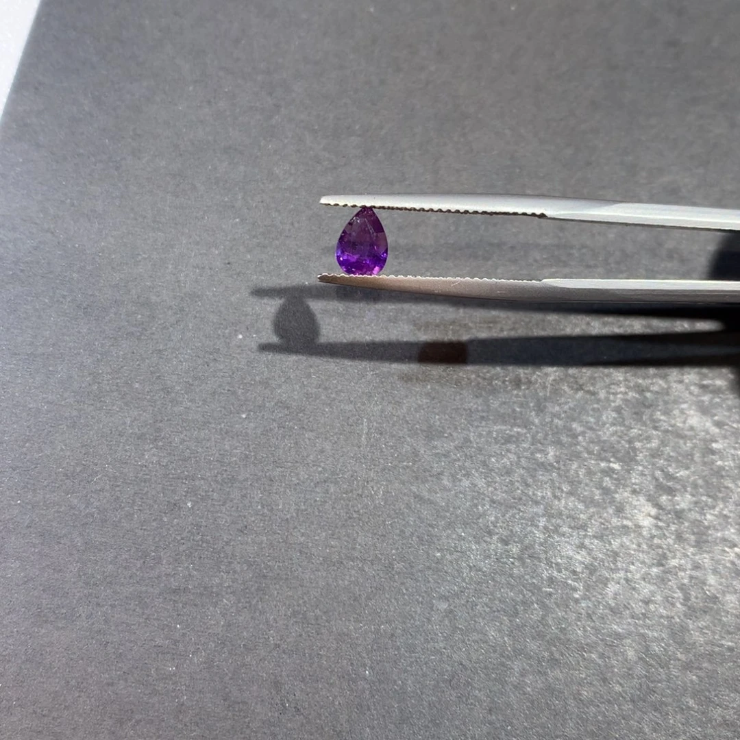 彩色蓝宝石裸石0.86克拉5×7