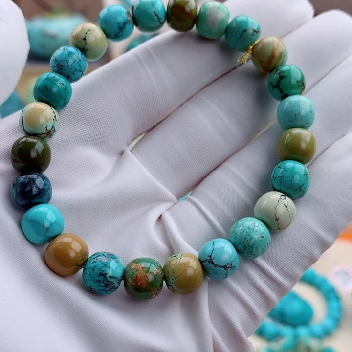 绿松石未镶嵌挂件