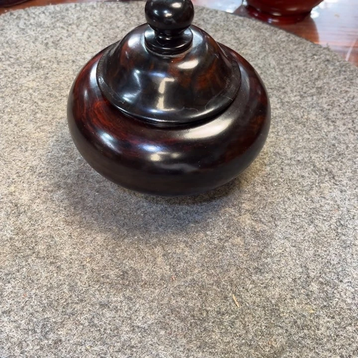 交趾黄檀（大红酸枝）茶叶罐