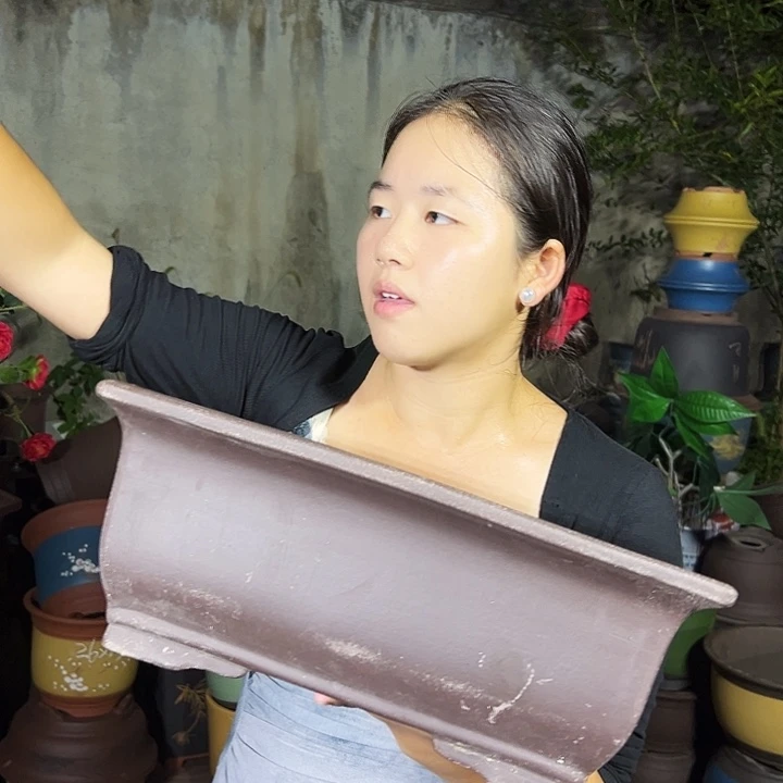 40素面马槽花盆花盆花盆